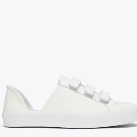 Freda Salvador Shoes - Freda Salvador - Libby d’Orsay sneakers in white leather